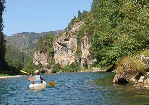 Canoe Moulin de la Malene