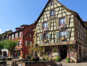 GiteSearch - picture of typical town house in Alsace France