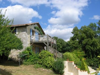 La Grange viewed from the gardens