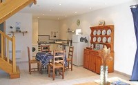 Le Poulain - kitchen and dining area