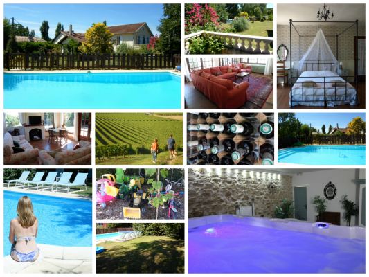 Spa in the Vines Gite